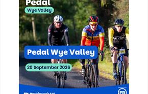 Cyclists at Pedal Wye Valley